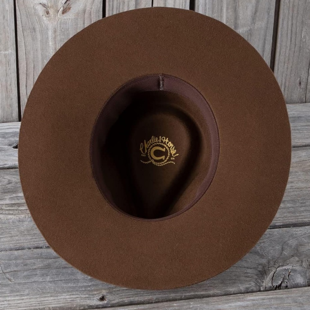 NWT Charlie 1 Horse Acorn Cowboy Style Hat - Picture 2 of 2